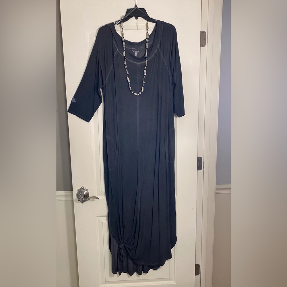 Cato casual Charcoal Gray Maxi Dress